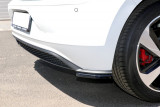 Maxton Design Boční lišty zadního nárazníku VW Polo Mk6 GTI - černý lesklý lak