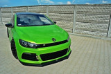 Maxton Design Spoiler předního nárazníku VW Scirocco R V.2 - texturovaný plast