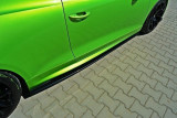 Maxton Design Prahové lišty VW Scirocco R - černý lesklý lak