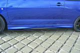 Maxton Design Prahové lišty Seat Ibiza Mk2 Cupra Facelift - černý lesklý lak