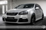 Přední nárazník G6R-Style R Clean VW Golf 5 SRS-Tec - S mřížkami a denním svícením