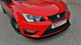Maxton Design Spoiler předního nárazníku Seat Ibiza Mk4 Cupra Facelift - karbon