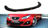 Maxton Design Spoiler předního nárazníku Seat Ibiza Mk4 FR - texturovaný plast