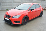 Maxton Design Spoiler předního nárazníku Racing Seat Leon Mk3 Cupra