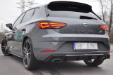 Maxton Design Spoiler zadního nárazníku Seat Leon Mk3 Cupra Facelift V.1 - texturovaný plast