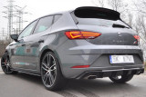 Maxton Design Spoiler zadního nárazníku Seat Leon Mk3 Cupra Facelift V.1 - černý lesklý lak