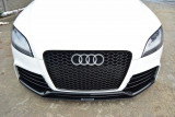 Maxton Design Spoiler předního nárazníku Racing Audi TT RS (8J) V.1