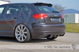 Spoiler zadního nárazníku RS AUDI A3 Sportback SRS-Tec