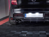 Maxton Design Spoiler zadního nárazníku s příčkami BMW 1 E87 Facelift - texturovaný plast