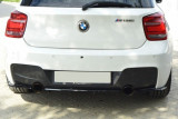 Maxton Design Spoiler zadního nárazníku s příčkami BMW 1 F20/F21 - texturovaný plast