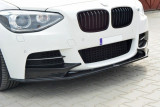 Maxton Design Spoiler předního nárazníku BMW 1 F20/F21 - černý lesklý lak