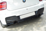 Maxton Design Boční lišty zadního nárazníku BMW 1 F20/F21 - karbon