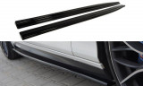 Maxton Design Prahové lišty BMW 1 F20/F21 - černý lesklý lak