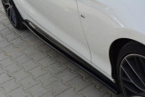 Maxton Design Prahové lišty BMW 1 F20/F21 - černý lesklý lak