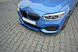 Maxton Design Spoiler předního nárazníku BMW 1 F20/F21 Facelift V.2 - černý lesklý lak