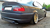 Maxton Design Spoiler zadního nárazníku BMW 3 E46 Coupe - karbon