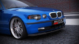 Maxton Design Spoiler předního nárazníku BMW 3 E46 Compact - černý lesklý lak