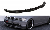 Maxton Design Spoiler předního nárazníku BMW 3 E46 Coupe Facelift - černý lesklý lak