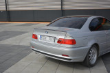 Maxton Design Lišta víka kufru BMW 3 E46 Coupe - černý lesklý lak