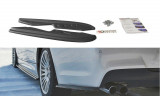 Maxton Design Boční lišty zadního nárazníku BMW 3 E90 M-Paket - texturovaný plast