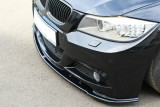 Maxton Design Spoiler předního nárazníku BMW 3 E91 Facelift M-Paket - černý lesklý lak