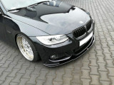 Maxton Design Spoiler předního nárazníku BMW 3 E92 Facelift M-Paket V.1 - černý lesklý lak