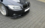 Maxton Design Spoiler předního nárazníku BMW 3 E92 Facelift M-Paket V.1 - černý lesklý lak