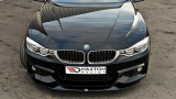 Maxton Design Spoiler předního nárazníku BMW 4 F32 M-Paket V.2 - texturovaný plast