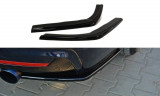 Maxton Design Boční lišty zadního nárazníku BMW 4 F32 M-Paket - černý lesklý lak