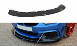 Maxton Design Spoiler předního nárazníku Racing BMW 4 F32 M-Paket V.3
