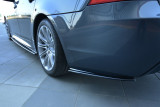 Maxton Design Boční lišty zadního nárazníku BMW 5 E60/61 M-Paket - texturovaný plast