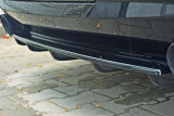 Maxton Design Spoiler zadního nárazníku (2 dvojité koncovky výfuku) BMW 5 F11 M-Paket - černý lesklý lak