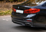 Maxton Design Spoiler zadního nárazníku BMW 5 G30/G31 M-Paket - černý lesklý lak