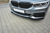 Maxton Design Spoiler předního nárazníku BMW 5 G30/G31 M-Paket V.1 - texturovaný plast
