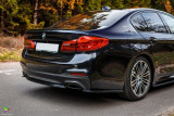 Maxton Design Boční lišty zadního nárazníku BMW 5 G30/G31 M-Paket - karbon