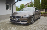 Maxton Design Spoiler předního nárazníku BMW 6 F06 Gran Coupé - texturovaný plast