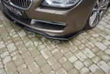 Maxton Design Spoiler předního nárazníku BMW 6 F06 Gran Coupé - texturovaný plast