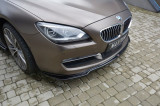 Maxton Design Spoiler předního nárazníku BMW 6 F06 Gran Coupé - černý lesklý lak