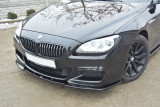 Maxton Design Spoiler předního nárazníku BMW 6 F06 Gran Coupé M-Paket - černý lesklý lak