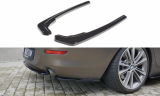 Maxton Design Boční lišty zadního nárazníku BMW 6 F06 Gran Coupé - černý lesklý lak
