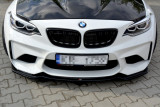Maxton Design Spoiler předního nárazníku BMW M2 F87 - černý lesklý lak