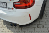 Maxton Design Boční lišty zadního nárazníku BMW M2 F87 - texturovaný plast