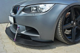 Maxton Design Spoiler předního nárazníku Racing BMW M3 E92 - černý lesklý lak