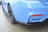 Maxton Design Boční lišty zadního nárazníku BMW M4 F82 - texturovaný plast