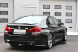 Maxton Design Boční lišty zadního nárazníku BMW M5 F10 - černý lesklý lak