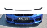 Maxton Design Spoiler předního nárazníku BMW M5 F90 V.2 - černý lesklý lak