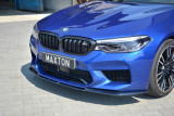 Maxton Design Spoiler předního nárazníku BMW M5 F90 V.2 - černý lesklý lak