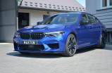 Maxton Design Spoiler předního nárazníku BMW M5 F90 V.2 - černý lesklý lak