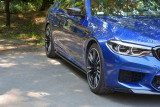 Maxton Design Prahové lišty BMW M5 F90 - černý lesklý lak