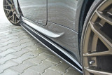 Maxton Design Prahové lišty BMW M6 E63 - černý lesklý lak